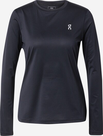 On Performance shirt in Silver grey / Black, Item view