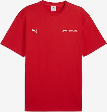 T-Shirt 'F1® ESS+' PUMA en rouge : devant