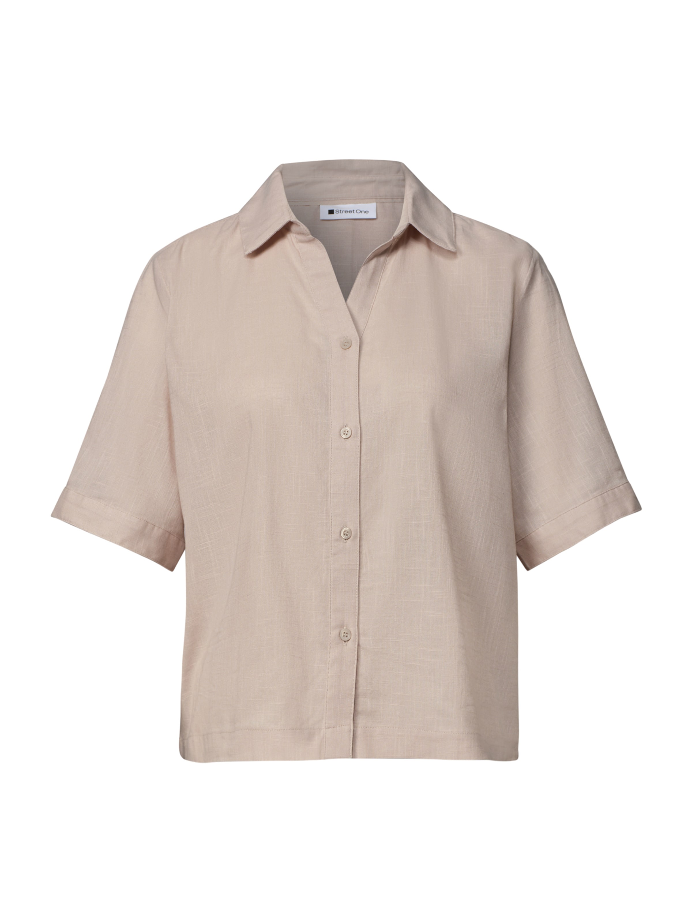 Camicia da donna di STREET ONE in beige: frontale