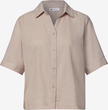 Camicia da donna di STREET ONE in beige: frontale