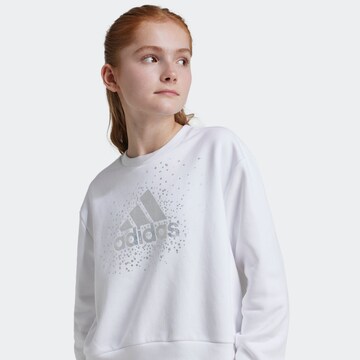 Sweat-shirt ADIDAS SPORTSWEAR en blanc