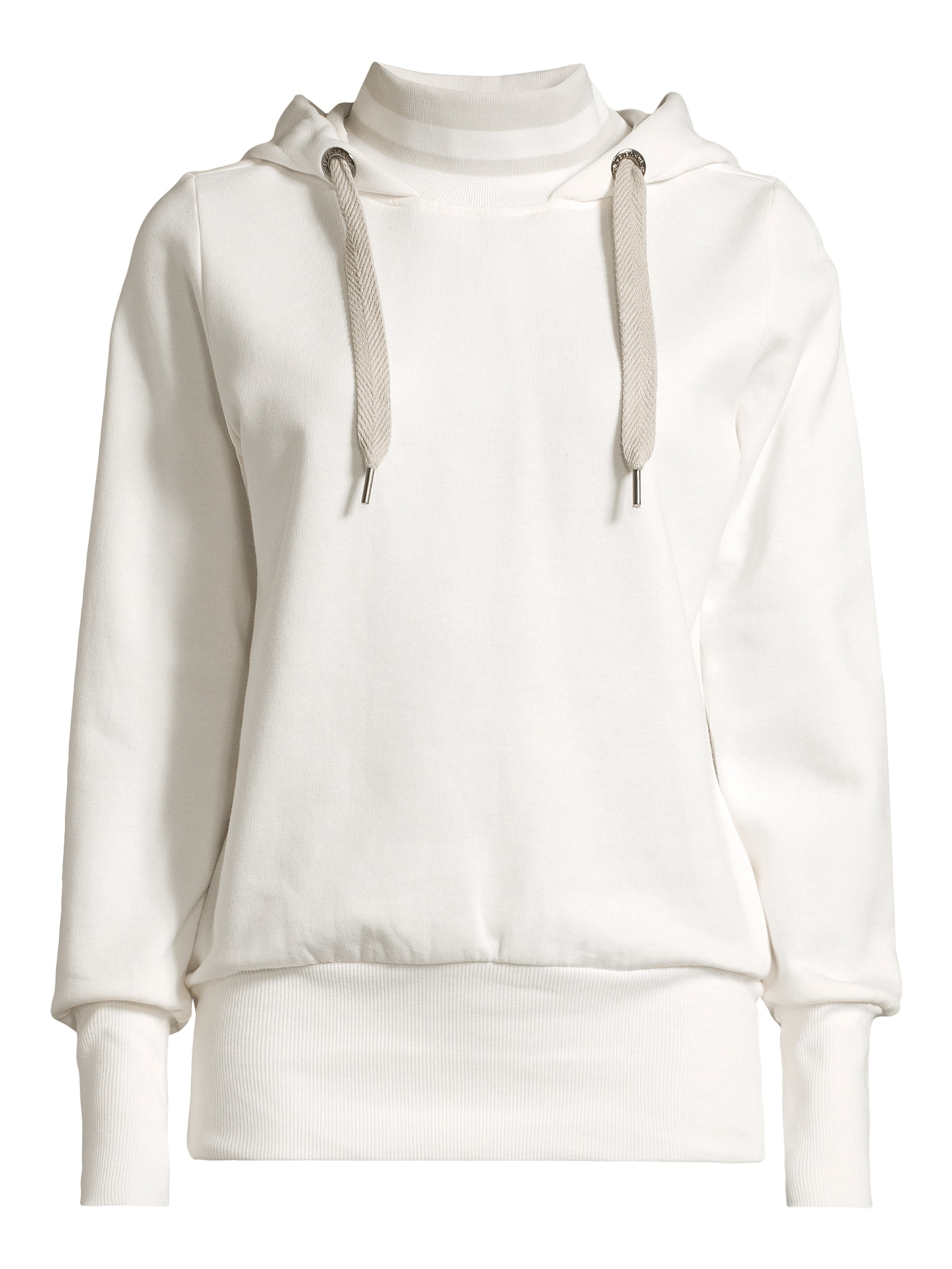 salzhaut Sweatshirt 'RÖÄEN' in Wit: voorkant