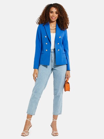 Blazer Threadbare en bleu