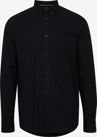 !Solid Button Up Shirt 'Val' in Black: front