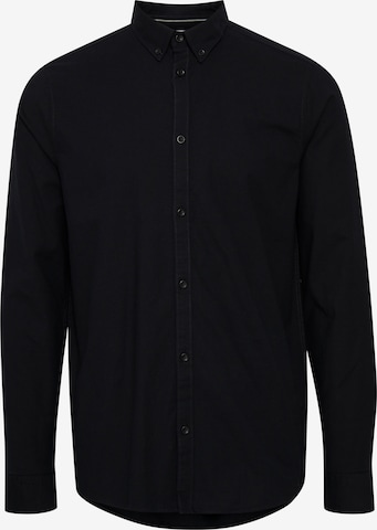 !Solid Regular fit Button Up Shirt 'SDVal' in Black: front