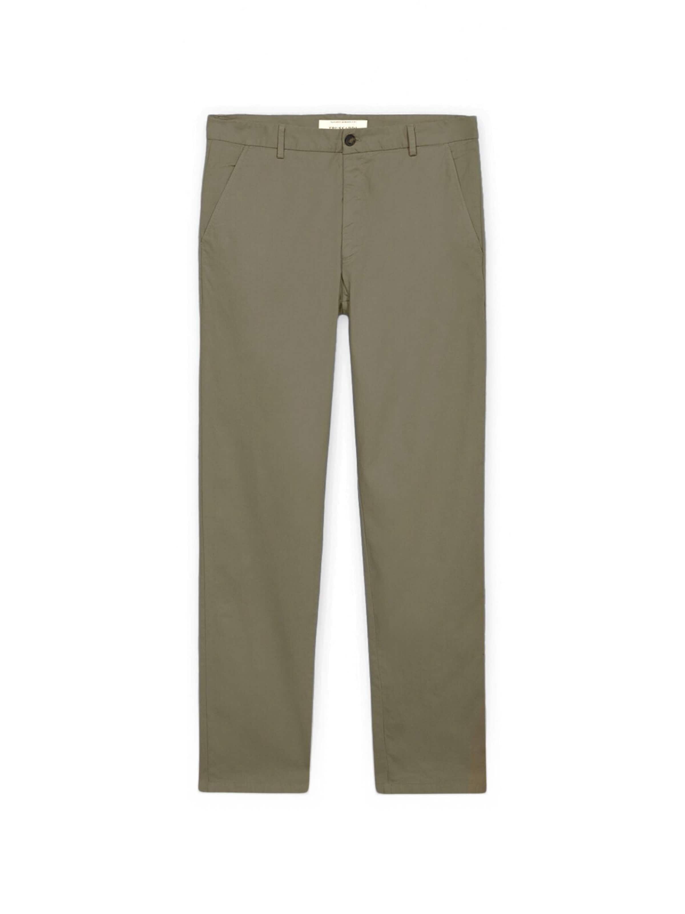 Trussardi Broek in Groen: voorkant