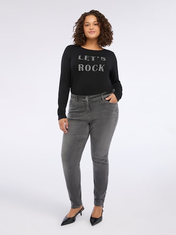 Skinny Jean Fiorella Rubino en gris