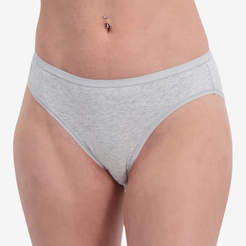 Slip di Bamboo basics in grigio: frontale