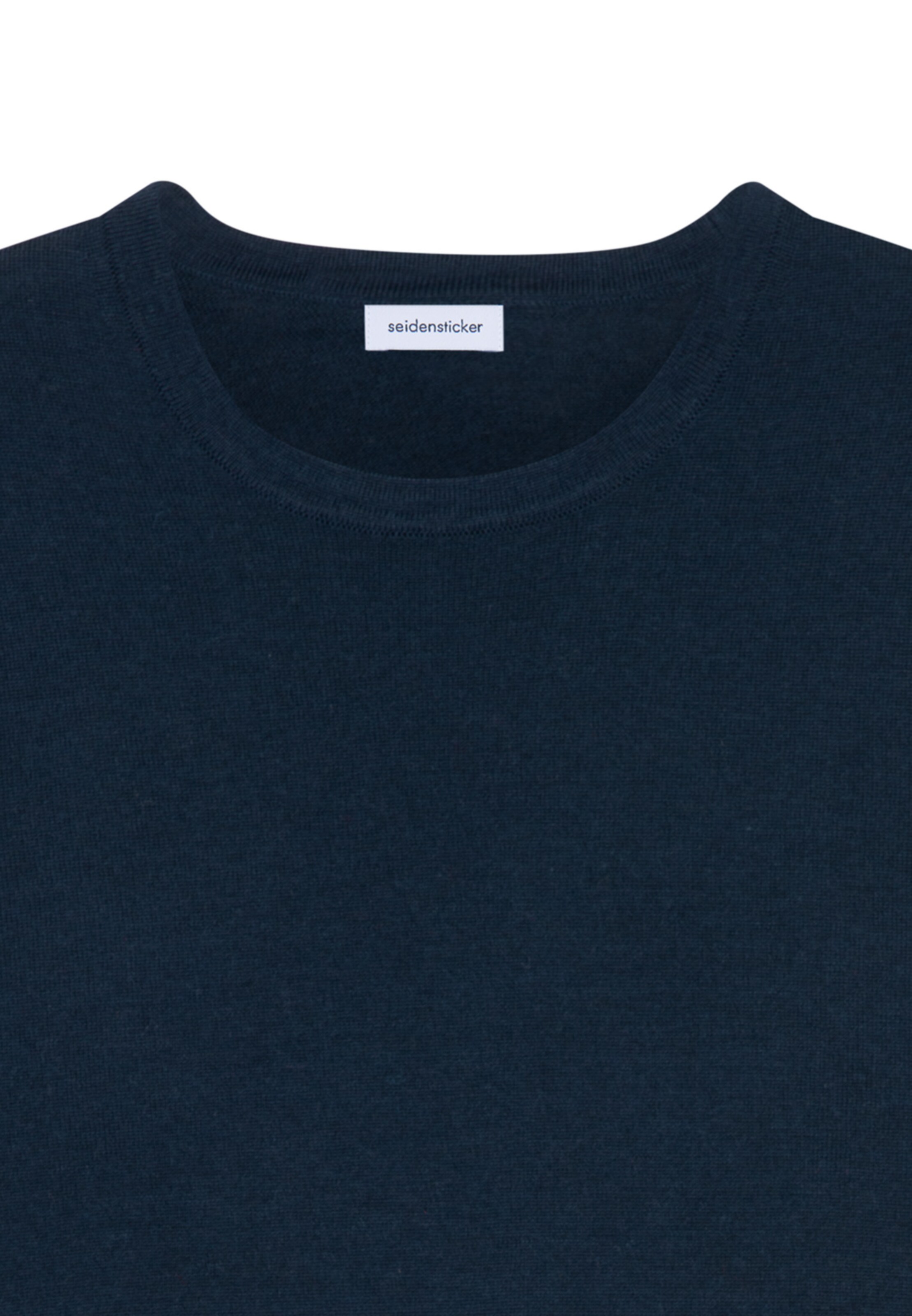 SEIDENSTICKER Pullover 'Schwarze Rose' in Blau