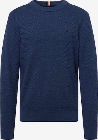 Pull-over TOMMY HILFIGER en bleu : devant