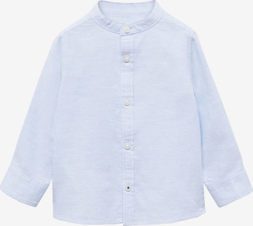 MANGO KIDS Regular fit Риза 'ALBERTB' в синьо: отпред