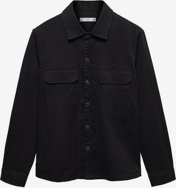 MANGO MAN Regular fit Button Up Shirt 'Agios' in Black: front