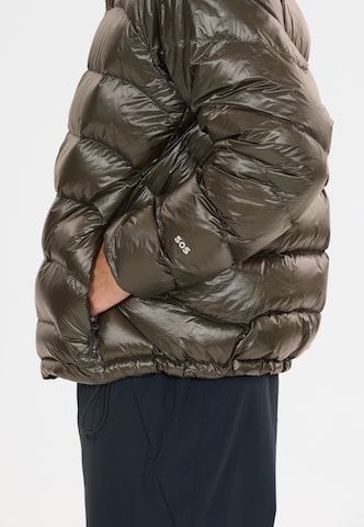 SOS Steppjacke 'Makalu' in Braun