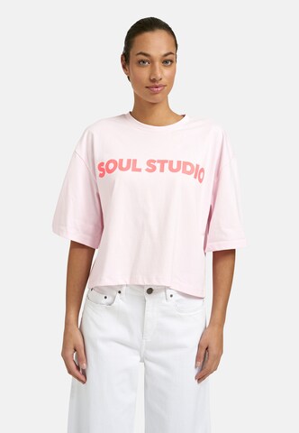 Smith&Soul Shirt in Pink: front