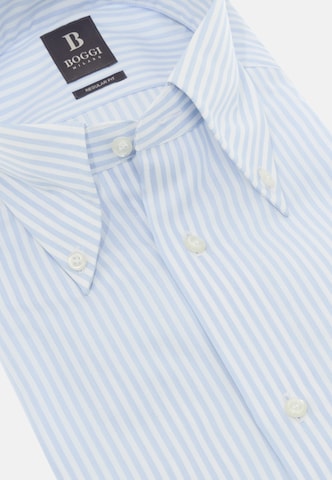 Boggi Milano Regular fit Overhemd in Blauw