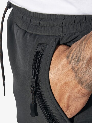 Loosefit Pantalon cargo 'Oluhelm' Jan Vanderstorm en gris