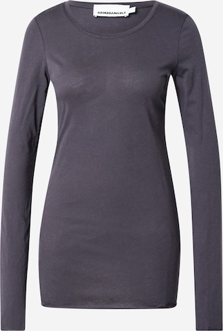 T-shirt 'EINIAARA' ARMEDANGELS en gris : devant