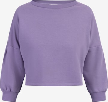 MYMO Sweatshirt in Purple: front