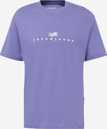 JACK & JONES Shirt 'SILVERLAKE' in Purple: front