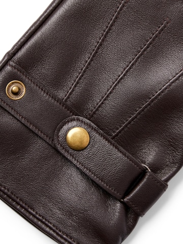 Trendhim Full finger gloves 'Fjeld' in Brown