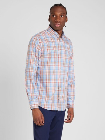 Coupe regular Chemise FYNCH-HATTON en bleu : devant