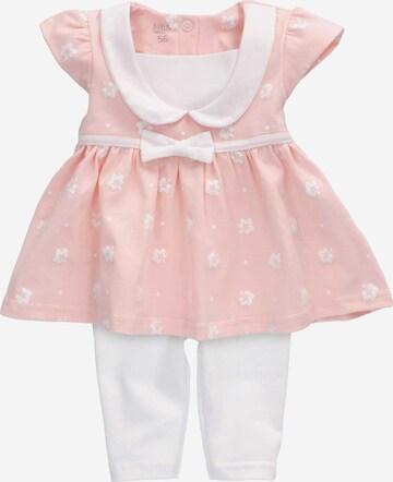 Baby Sweets Set in Roze: voorkant