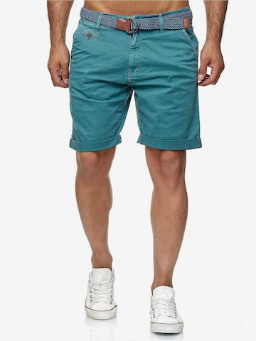 INDICODE Pants 'Indicode Conor' in Blue: front