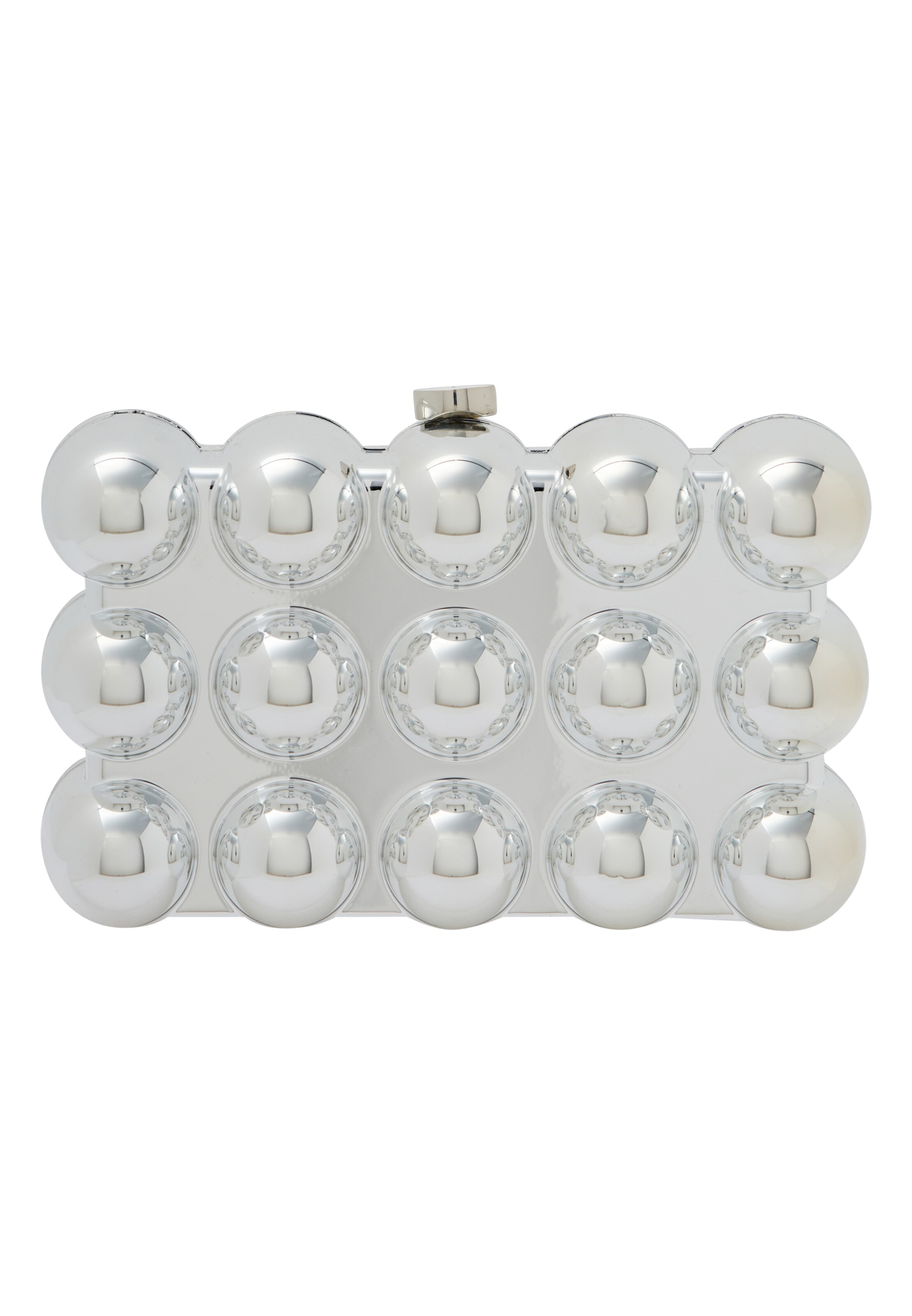 KRZY Клатч в Серебристый