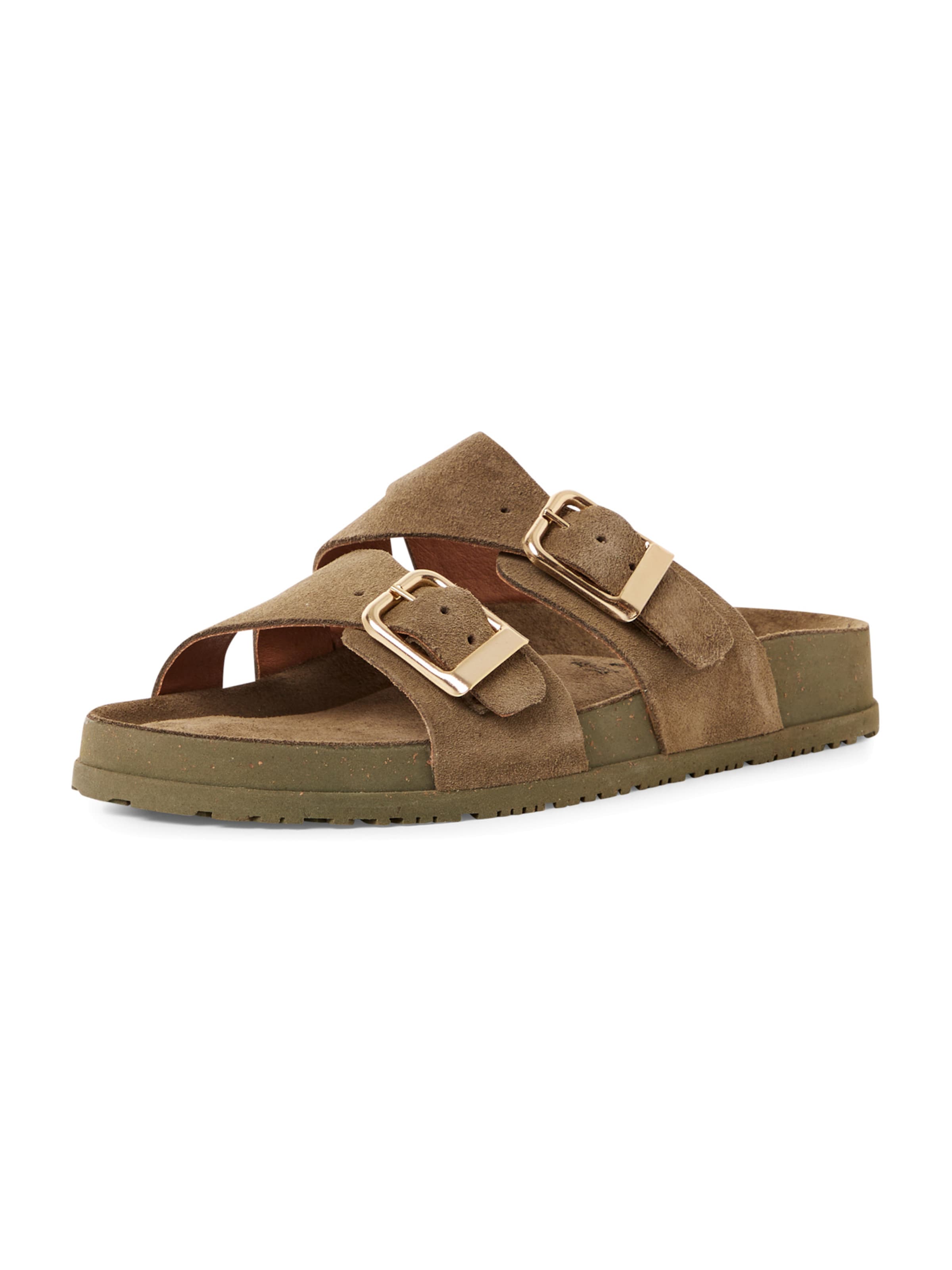 Mule Tamaris en vert : devant