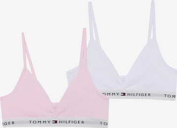 Tommy Hilfiger Underwear Triangle Bra in Pink: front