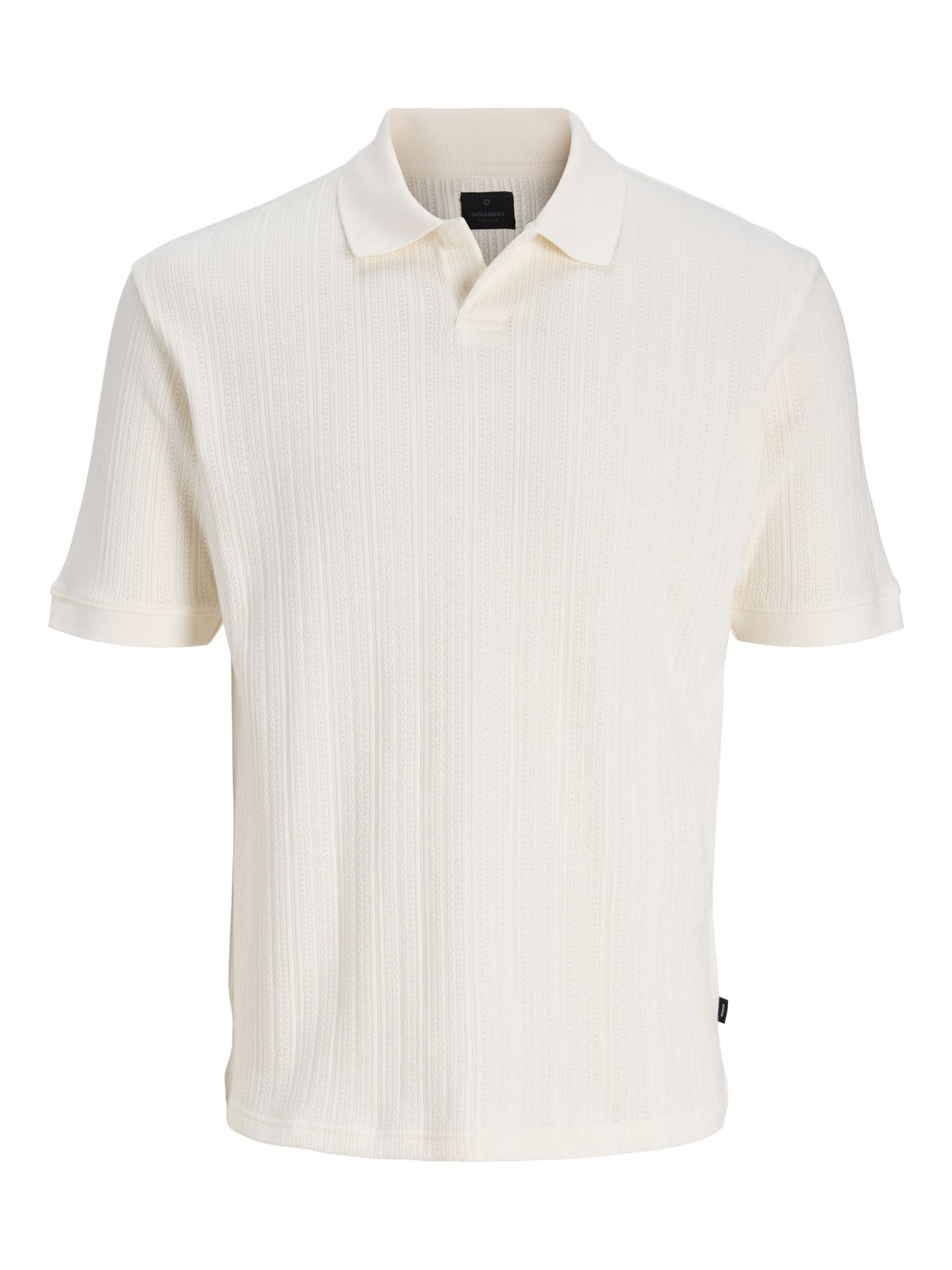 JACK & JONES Poloshirt in weiß, Produktansicht