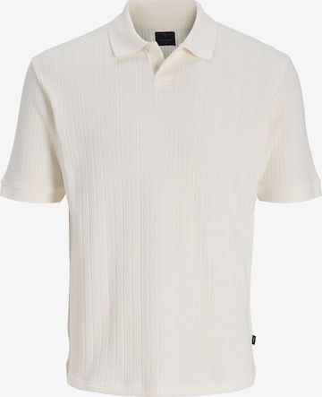JACK & JONES Poloshirt in Weiß: Vorderseite