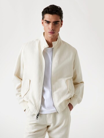 GUESS Jacke 'Harrington' in Beige: Vorderseite