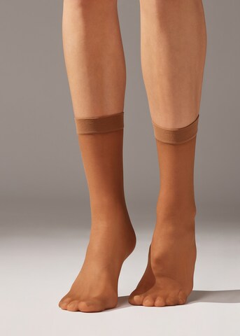 CALZEDONIA Socken in Beige