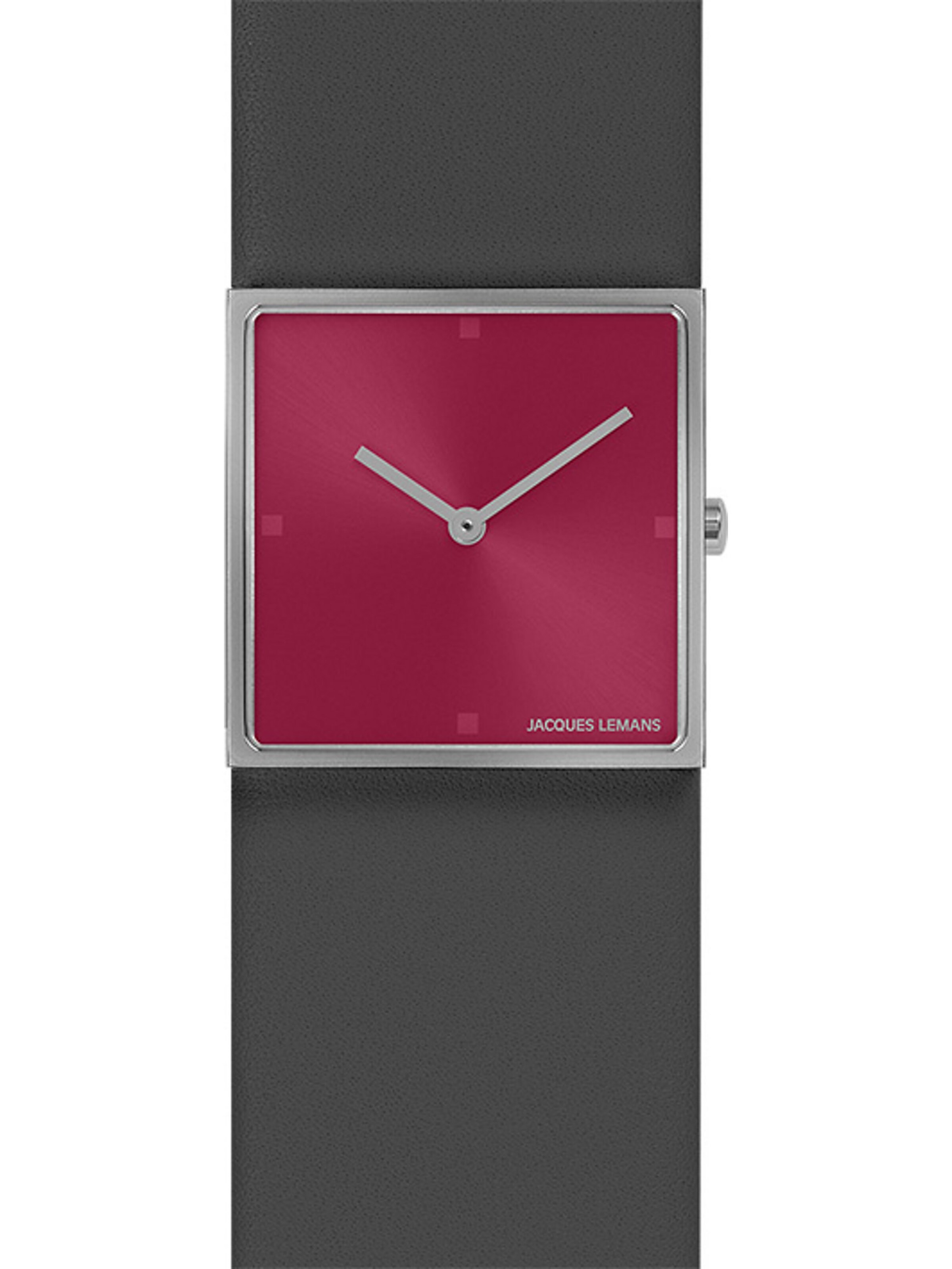 Jacques Lemans Uhr in Grau: Vorderseite