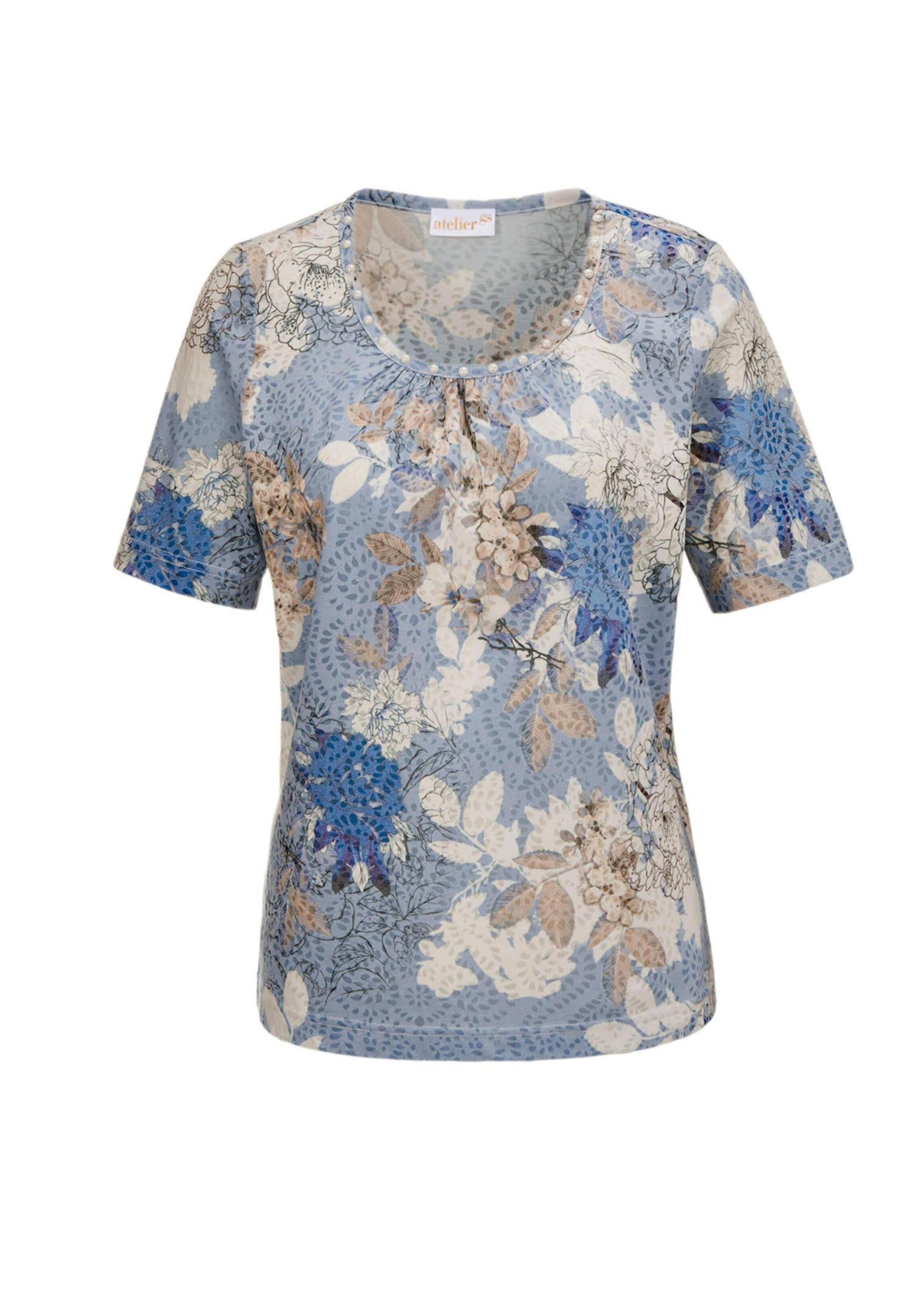 T-shirt Goldner en gris : devant