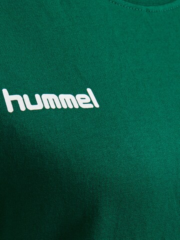 Hanorac sport de la Hummel pe verde