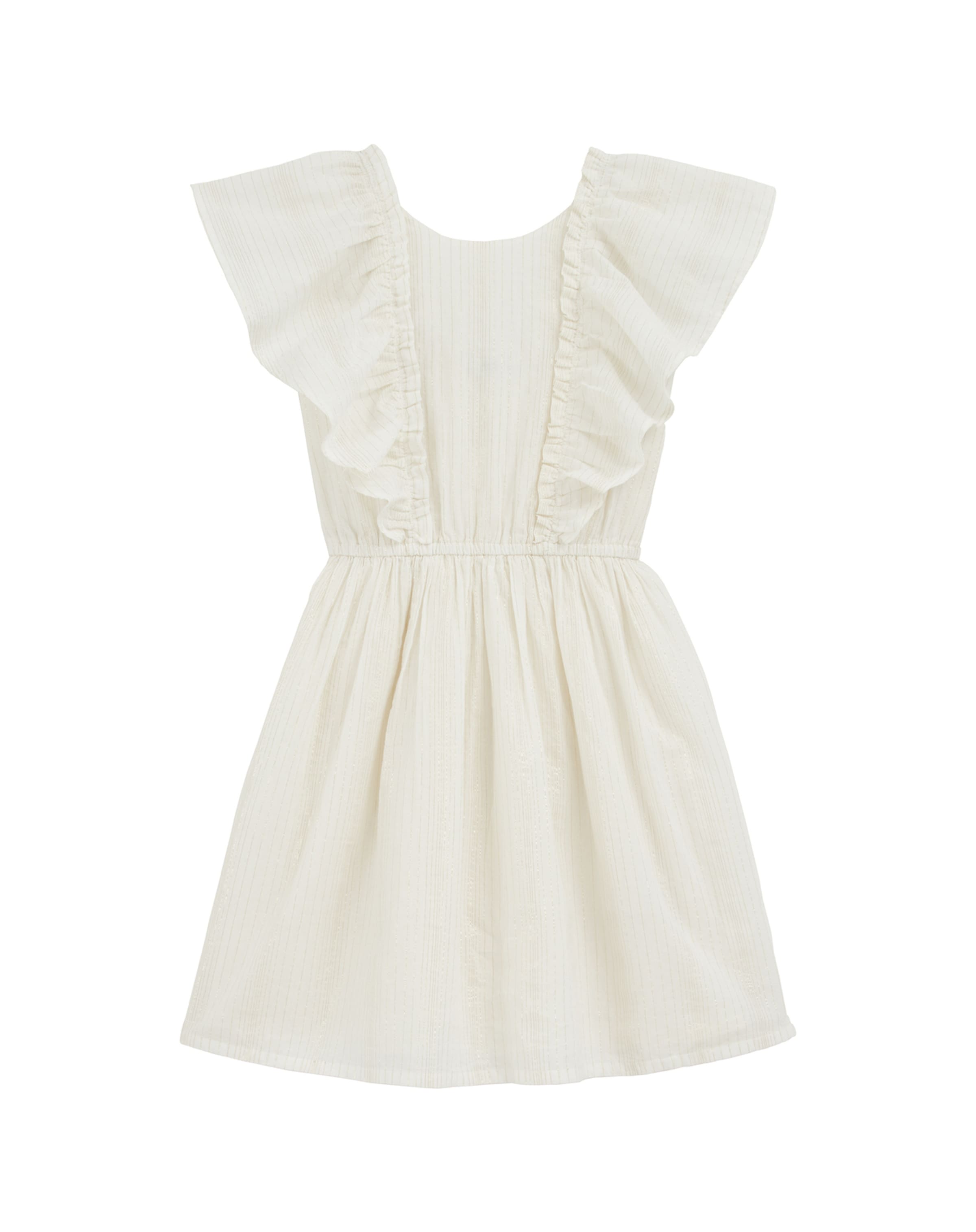 WE Fashion Šaty – bílá: přední strana