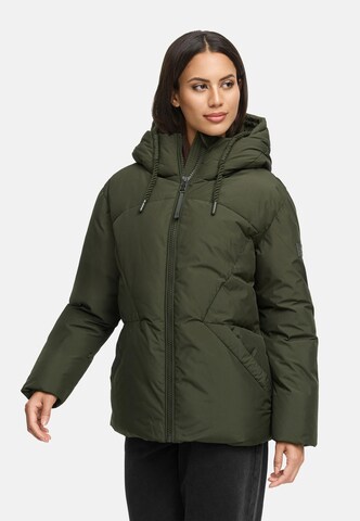 Veste d’hiver NAVAHOO en vert : devant