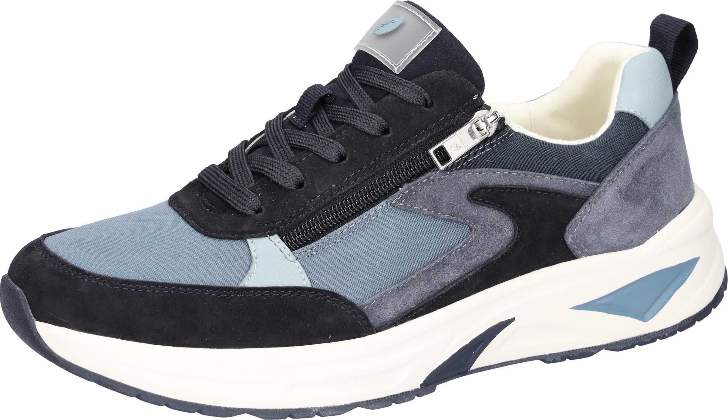 WALDLÄUFER Platform trainers in Blue: front