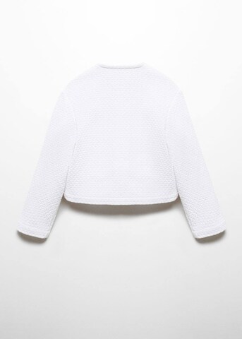 MANGO KIDS Between-Season Jacket in White