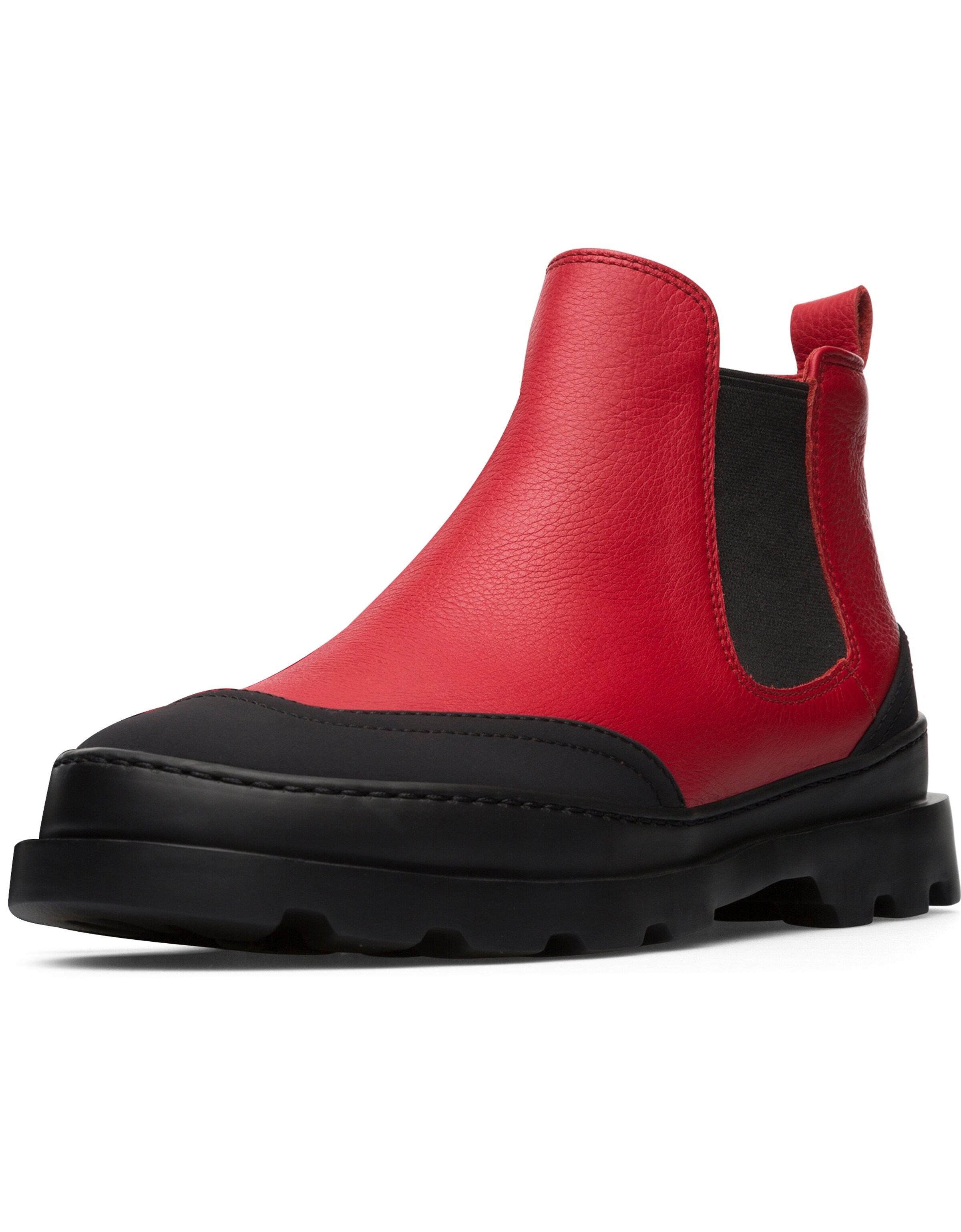 CAMPER Chelsea boots in Rood: voorkant