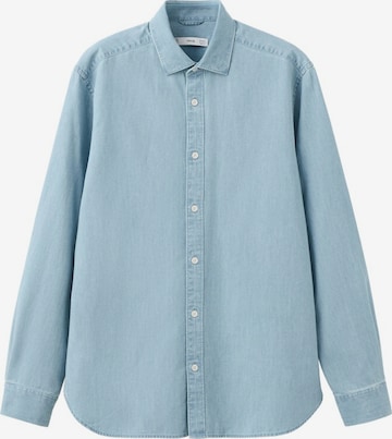 MANGO MAN Hemd 'Chali' in Blau: Vorderseite