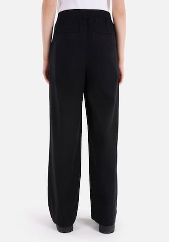 Colin's Wide leg Broek in Zwart