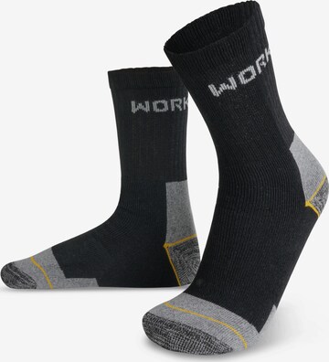 normani Socks in Black: front