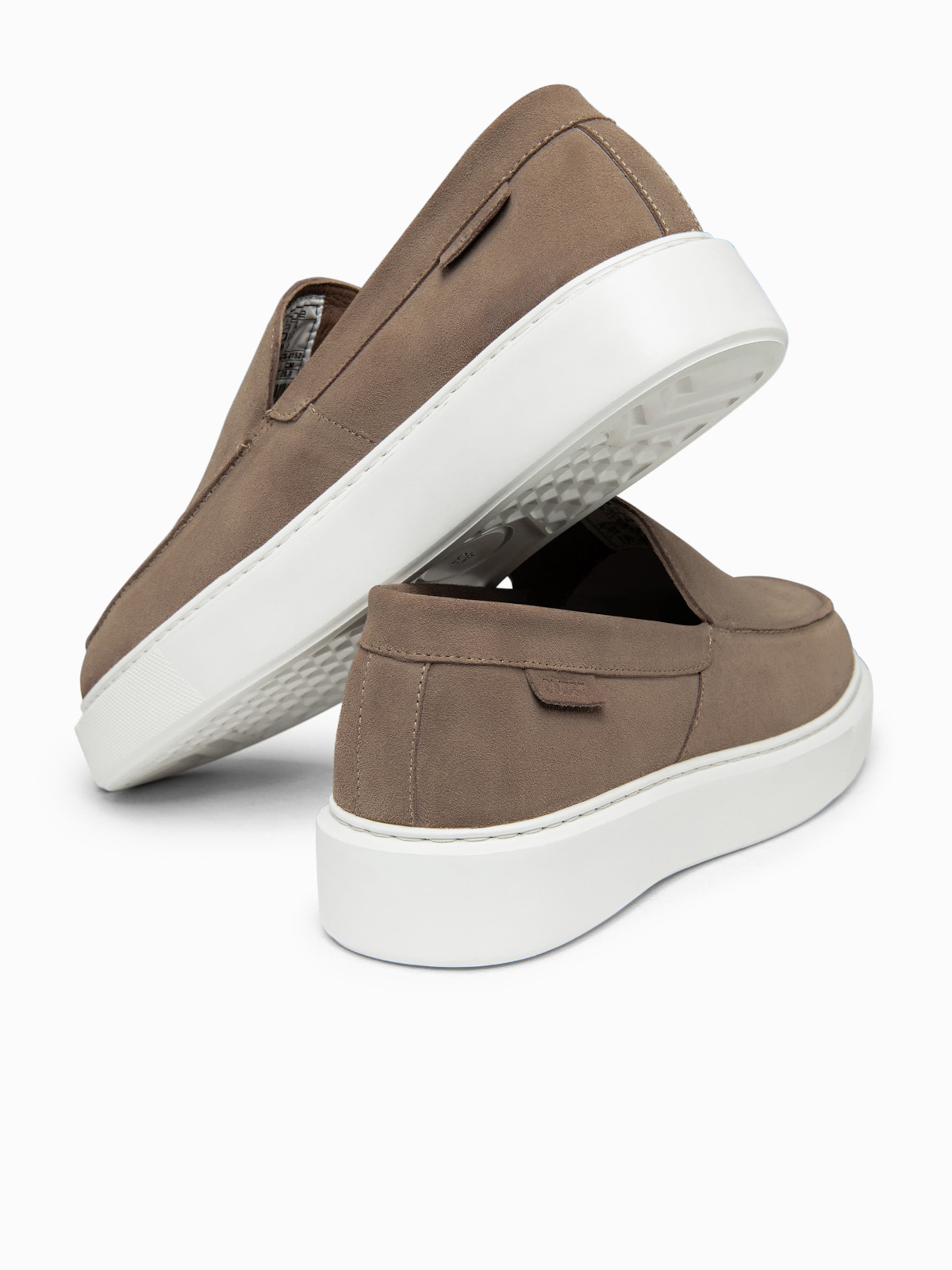 Ombre Mokassin in Beige