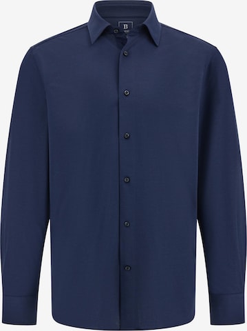 Regular fit Camicia di Boggi Milano in blu: frontale