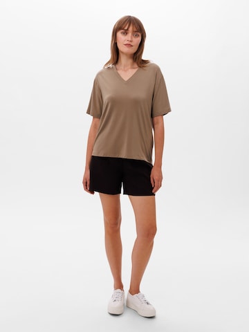T-shirt 'PAARKER' Les Lunes en marron