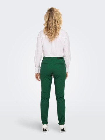 ONLY Slim fit Chino trousers 'PARIS' in Green