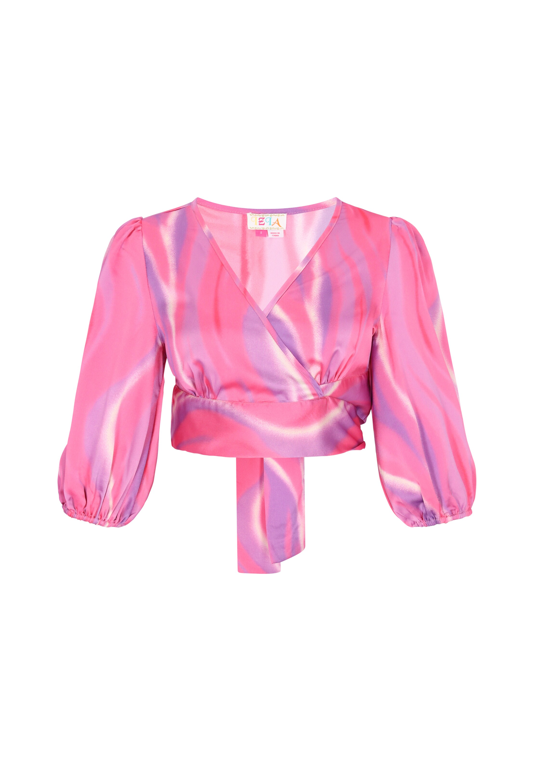 IZIA - Blusa 'Festival' en rosa: frente